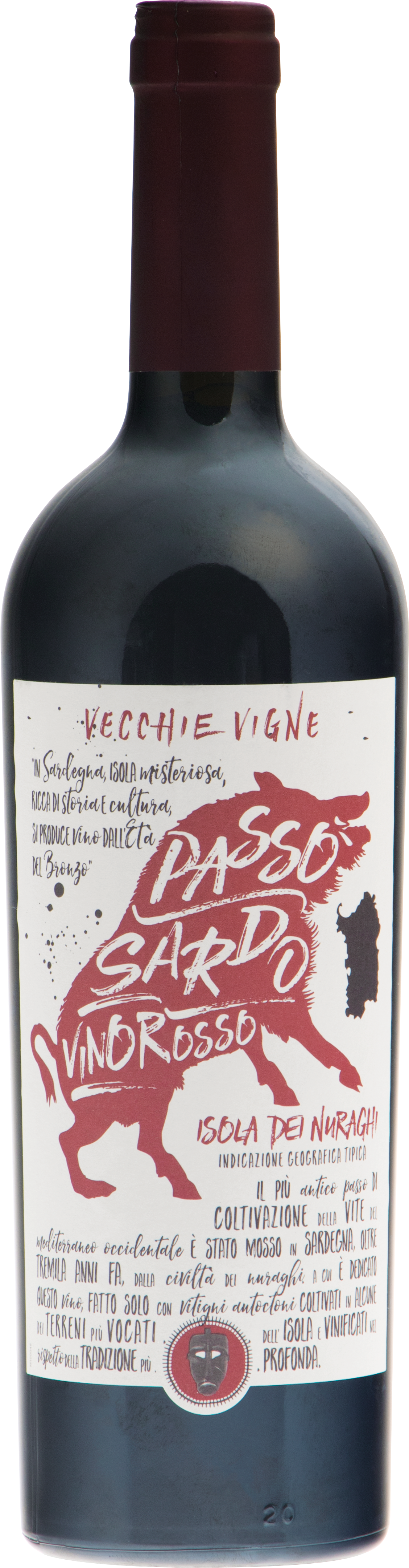 PASSO SARDO ROSSO 13% 75X6